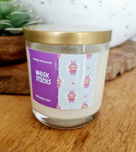 Load image into Gallery viewer, Labubu Inspired Extra large Soy Candle