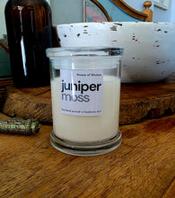 Load image into Gallery viewer, Clear Glass Soy candle with Lid