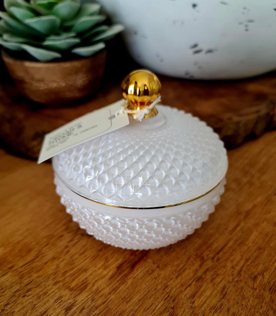 Beautiful Elegance Soy Candle with lid