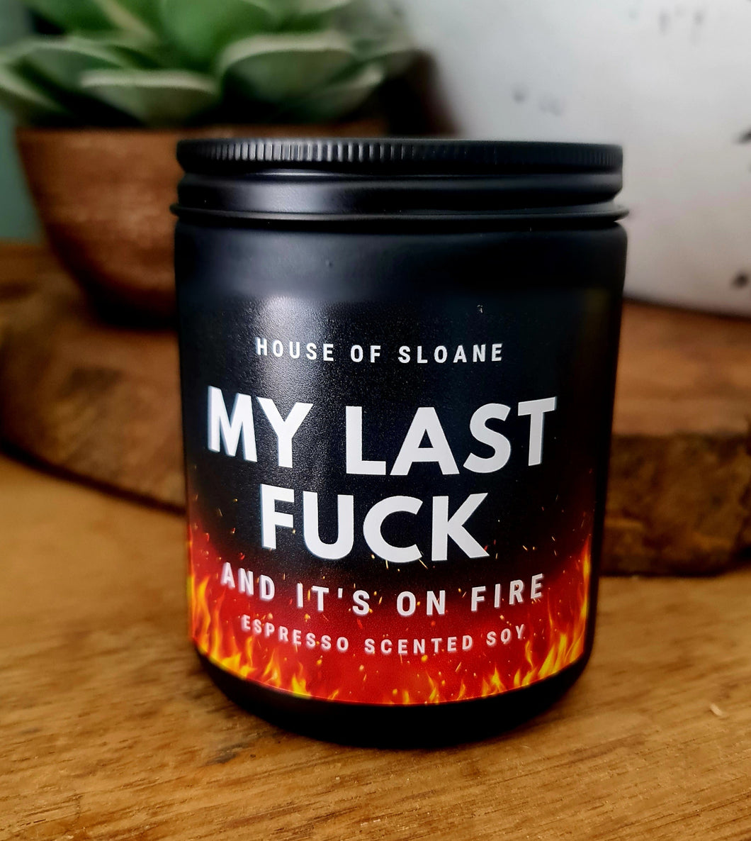 Last Fuck Soy Candle